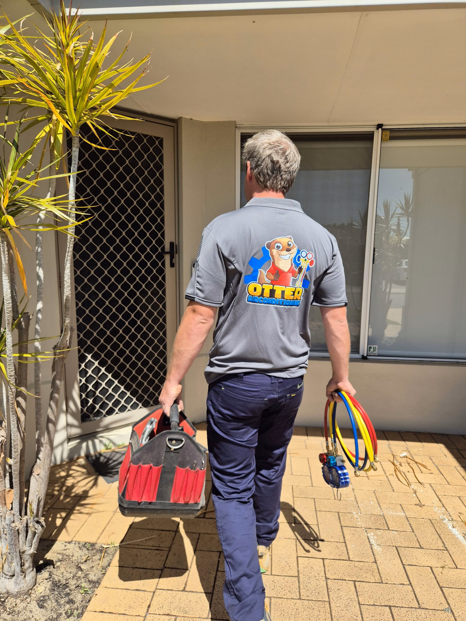 Otter Air Team on Site